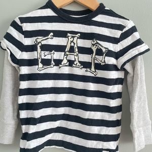 Baby Gap Bones Halloween Top